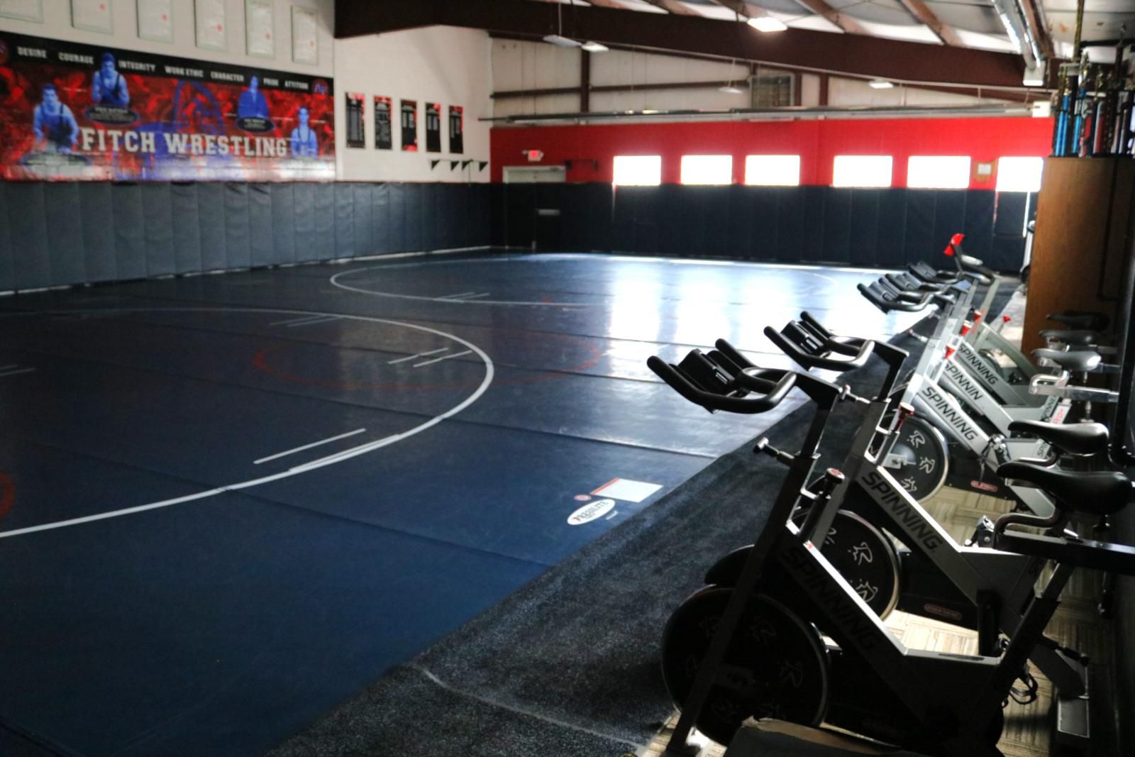 Wrestling Room Bikes